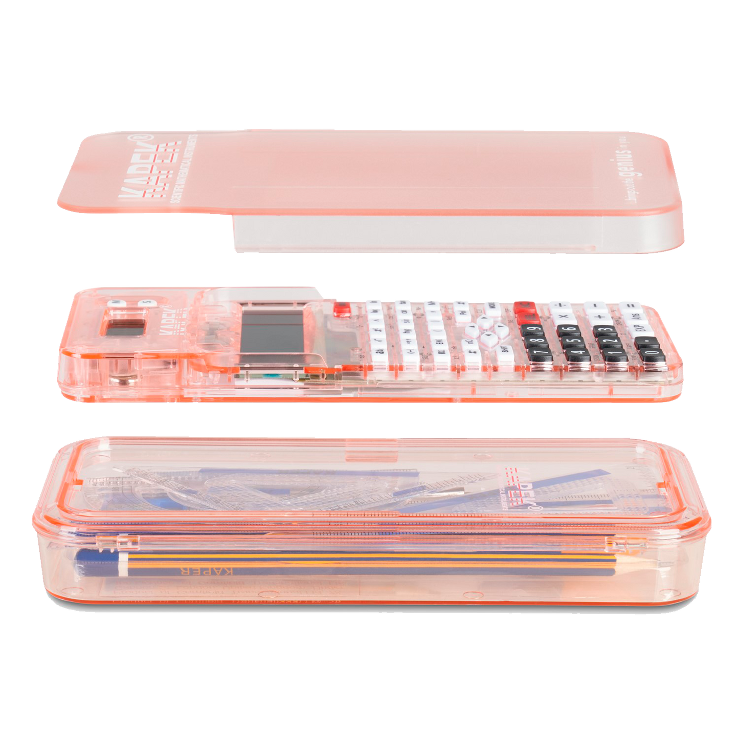 KAPEK Mathematics Set - Pink - KAPEK.net