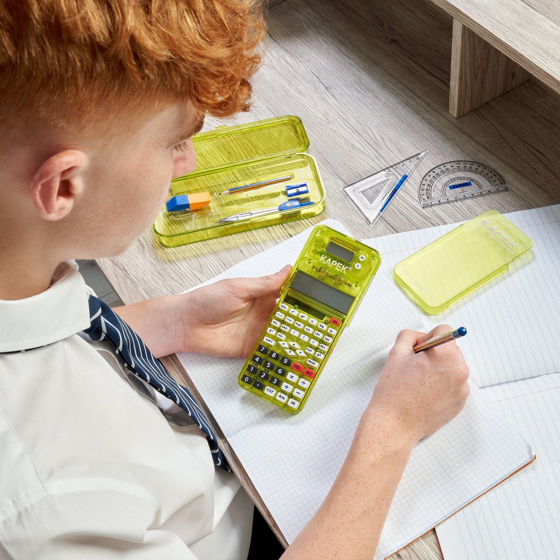 KAPEK Mathematics Set - Yellow - KAPEK.net
