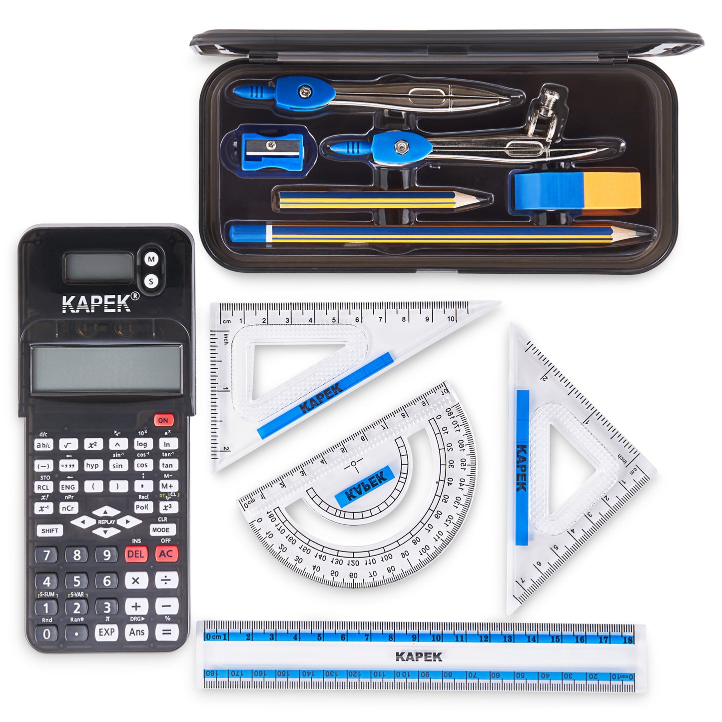 KAPEK Mathematics Set - Black